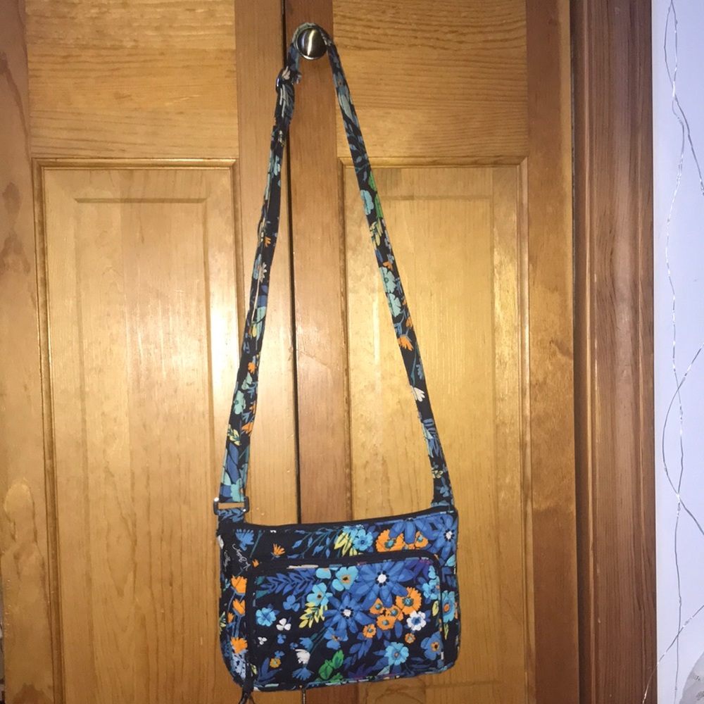 vera bradley blue crossbody bag